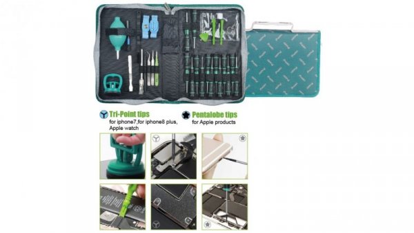 Zestaw narzędzi do Apple PK-9116 Pros Kit 20219
