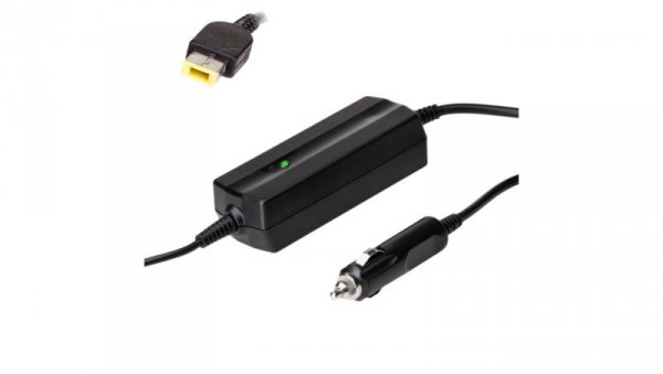 Zasilacz samochodowy do notebooka Akyga AK-ND-42 20V / 4.5A 90W Slim Tip LENOVO 1.2m