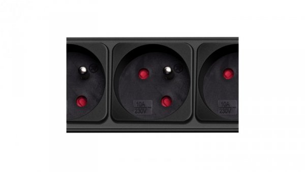 Listwa przeciwprzepięciowa Akyga AK-SP-05U 5 gniazd CEE 7/5 (Typ E) 2x USB-A 1.8 m