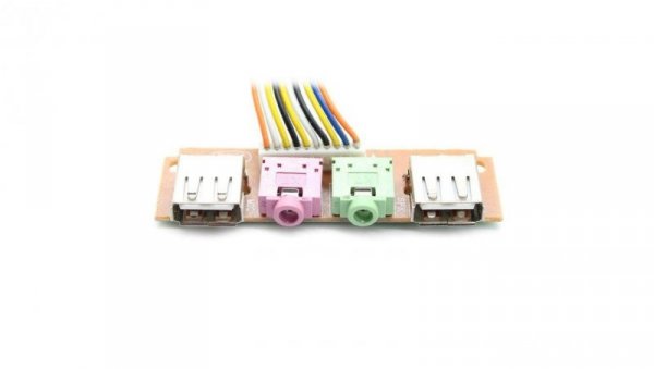 Panel I/O audio do obudowy ATX Akyga AK-CA-61 2x USB 2.0 68mm
