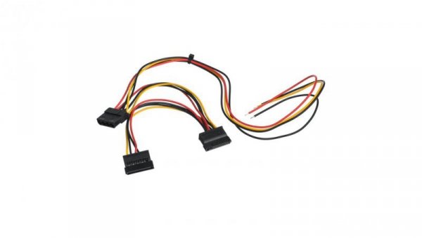 Przewód serwisowy ATX Akyga AK-SC-24 Molex (f) / Sata (f) / Sata (f) 40 / 15 / 15 cm