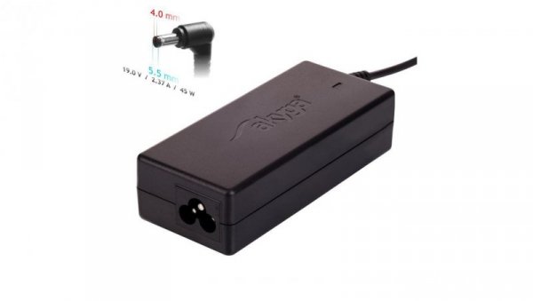 Zasilacz do notebooka Akyga AK-ND-54 19V /2.37A 45W 4.0 x 1.35 mm ASUS 1.2m