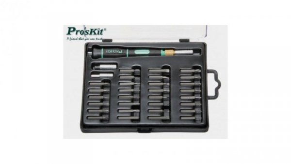 Zestaw wkrętak + 30 bitów SD-9803 20784