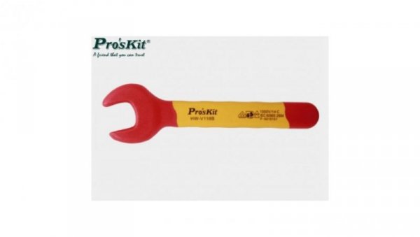 Klucz płaski 1kV 18mm HW-V118B 10998