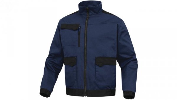 Bluza robocza Mach2 z poliestru i bawełny granatowo niebieskie L M2VE3 M2VE3BMGT