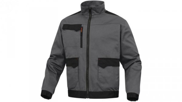 Bluza robocza Mach2 z poliestru i bawełny szaro pomarańczowe L M2VE3 M2VE3GOGT