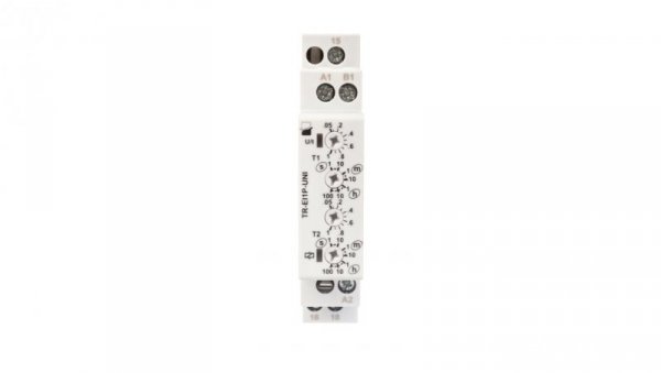 Przekaźnik czasowy wielofunkcyjny 1P 8A 1sek-100h 12-240V AC/DC TR-EI1P-UNI 2612869