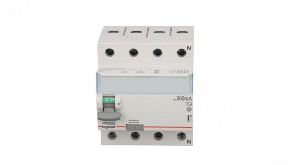 Wyłącznik różnicowoprądowy 4P 40A 0,3A typ AC P304 TX3 411728