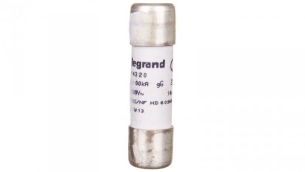 Wkładka bezpiecznikowa cylindryczna 14x51mm 20A gL 500V HPC 014320