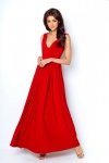 Długa sukienka Rebeca - Czerwona - Ivon 