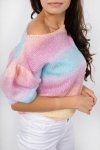 Pastelowy Sweter Tęcza - LS336 - 10