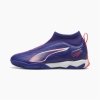 Buty dziecięce do piłki salowej Puma Ultra 5 Match+ Ll It + Mid Fioletowy