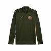 Bluza Sportowa dla Dorosłych Puma Manchester City 24/25 Training Oliwka
