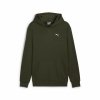 Bluza z kapturem Męska Puma Oliwka