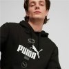 Bluza z kapturem Męska Puma Puma Power Graphic Czarny