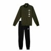 Dres dla Dorosłych Puma Woven Graphic Suit Cl Kolor Zielony Mężczyzna