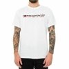 Koszulka z krótkim rękawem Męska Tommy Hilfiger Logo Chest Biały