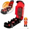 Zestaw Samochodów Speed & Go 30 x 9,5 x 13 cm Strażak Światło Dźwięk 4 Sztuk