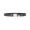 Obroża dla kota Red Dingo Diamond 20-32 cm Czarny