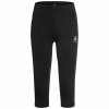 Damskie spodnie sportowe w stypu pirackim Odlo 3/4 Essential Czarny
