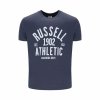 Koszulka z krótkim rękawem Męska Russell Athletic AMT A40101