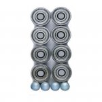 Koła Atipick ABEC7 BMX/Skate Ciemny szary (8 pcs)