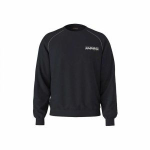 Bluza bez kaptura Męska Napapijri B-Rollin C Ciemnoniebieski