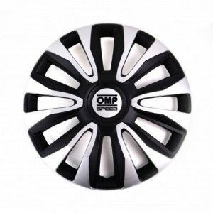 Kołpaki OMP Magnum Speed Czarny Srebrzysty 15 (4 uds)