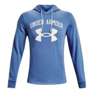 Bluza z kapturem Męska Under Armour Rival Terry Indygo