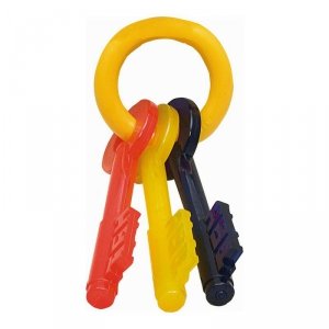 Gryzak dla psa Nylabone Klucze Bacon Rozmiar L Nylon Tworzywo termoplastyczne Szczeniaki