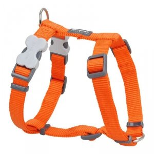 Szelki dla psa Red Dingo Gładki 30-48 cm Pomarańczowy