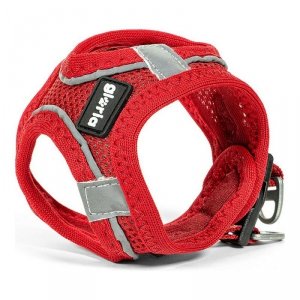 Szelki dla psa Gloria Air Mesh Trek Star Ajustable Czerwony Rozmiar XXXS (18-20 cm)