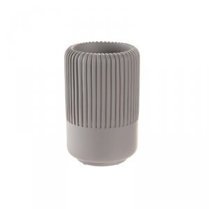 szklanka/kieliszek DKD Home Decor Szary Cement 7 x 7 x 11 cm
