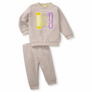 Dres Niemowlęcy Puma Smileworld Minicat Brązowy