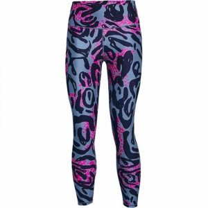 Legginsy Sportowe Damskie Under Armour HeatGear Niebieski