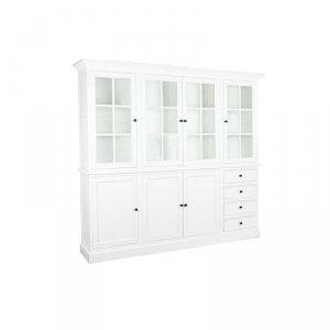 Ekspozytor stojący DKD Home Decor Szkło Drewno MDF 218,4 x 40,6 x 203 cm