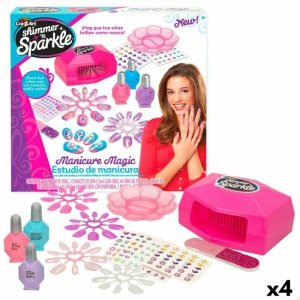 Zestaw do Manicure Cra-Z-Art MAGIC 11 x 5,5 x 9,5 cm 4 Sztuk