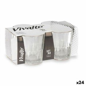 szklanka/kieliszek Vivalto RYG5041 Przezroczysty Szkło 100 ml Kawa (24 Sztuk)
