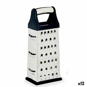 Tarka Kinvara KT171464 Czarny Srebrzysty Stal nierdzewna ABS TPR 9,5 x 21,5 x 6,7 cm (12 Sztuk)