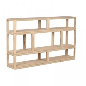 Regał Home ESPRIT Naturalny Drewno mango 160 x 30 x 93 cm