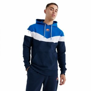 Bluza z kapturem Męska Ellesse Hugo Ciemnoniebieski