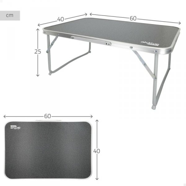 Składany stolik Aktive 60 x 25 x 40 cm (6 Sztuk)