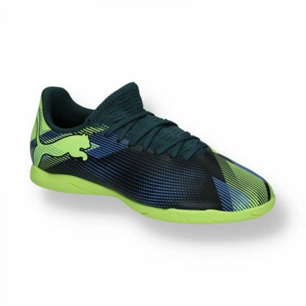 Buty dziecięce do piłki salowej Puma Future 7 Play It Czarny
