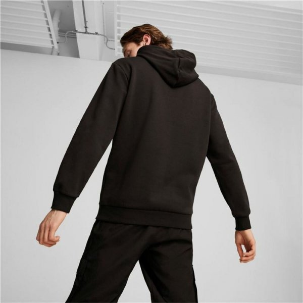 Bluza z kapturem Męska Puma Puma Power Graphic Czarny