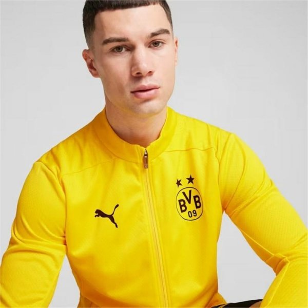 Męska kurtka sportowa Puma Borussia Dortmund Żółty