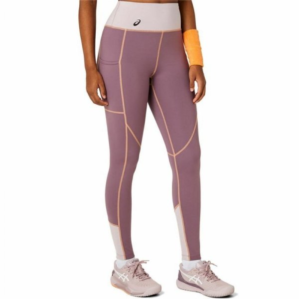 Legginsy Sportowe Damskie Asics Różowy