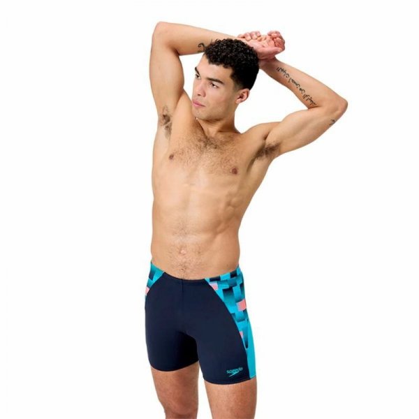 Strój kąpielowy Męski Speedo  Eco End+ Max Splice Mid Czarny