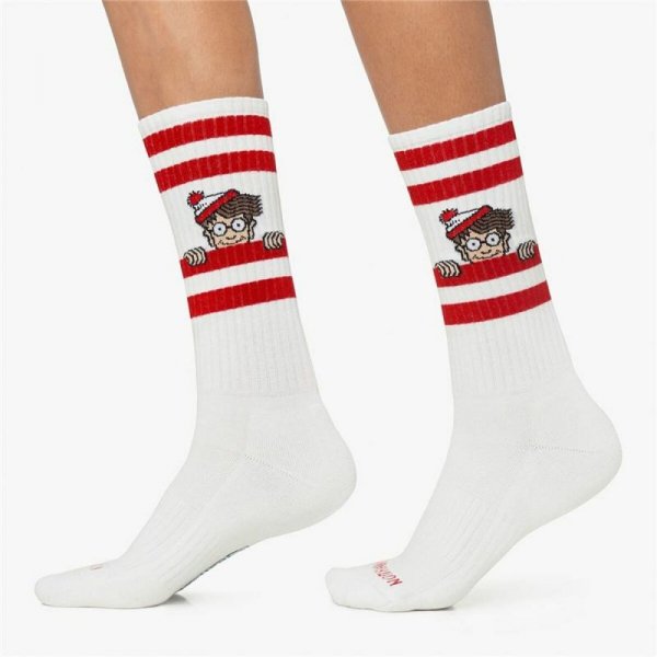 Skarpety Jimmy Lion Athletic Wally Biały 41-46