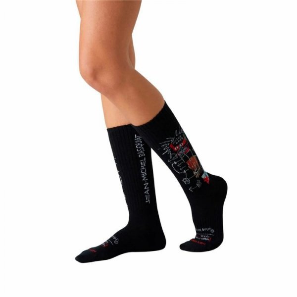 Skarpety Jimmy Lion Basquiat Gem Spa Czarny 36-40