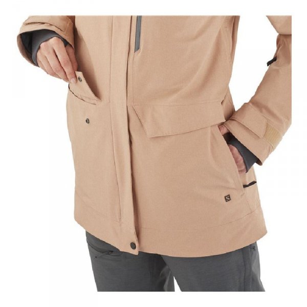 Kurtka narciarska Salomon Stance Cargo Kobieta